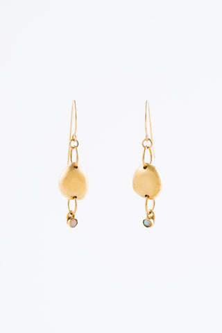 Related product : Mini Gold Rock & Stone Earrings
