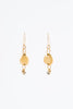 Mini Gold Rock & Stone Earrings