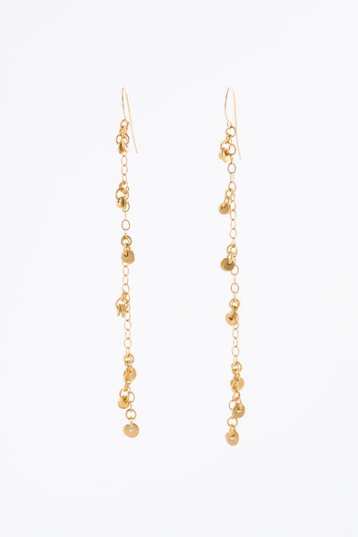 Gold Coco Chain Earrings