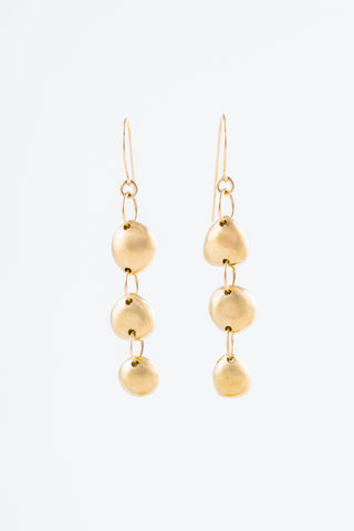 Related product : Gold Three Tier Rock Earrings