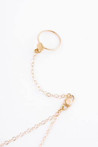 Related product : Mini Gold Coco Ring Bracelet