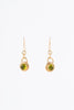 Gold Gregorian Stone Earrings