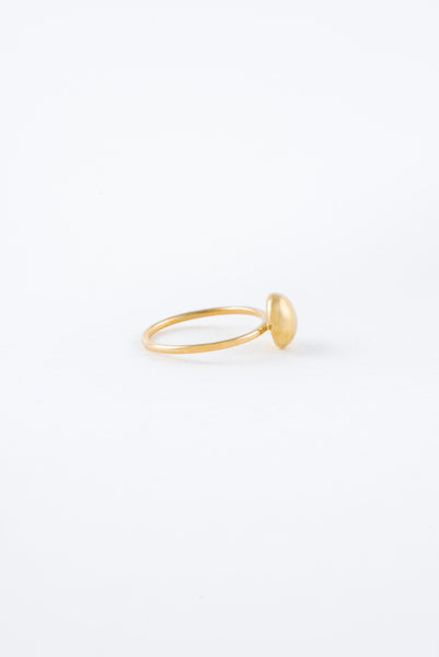 Mini Gold Rock Ring