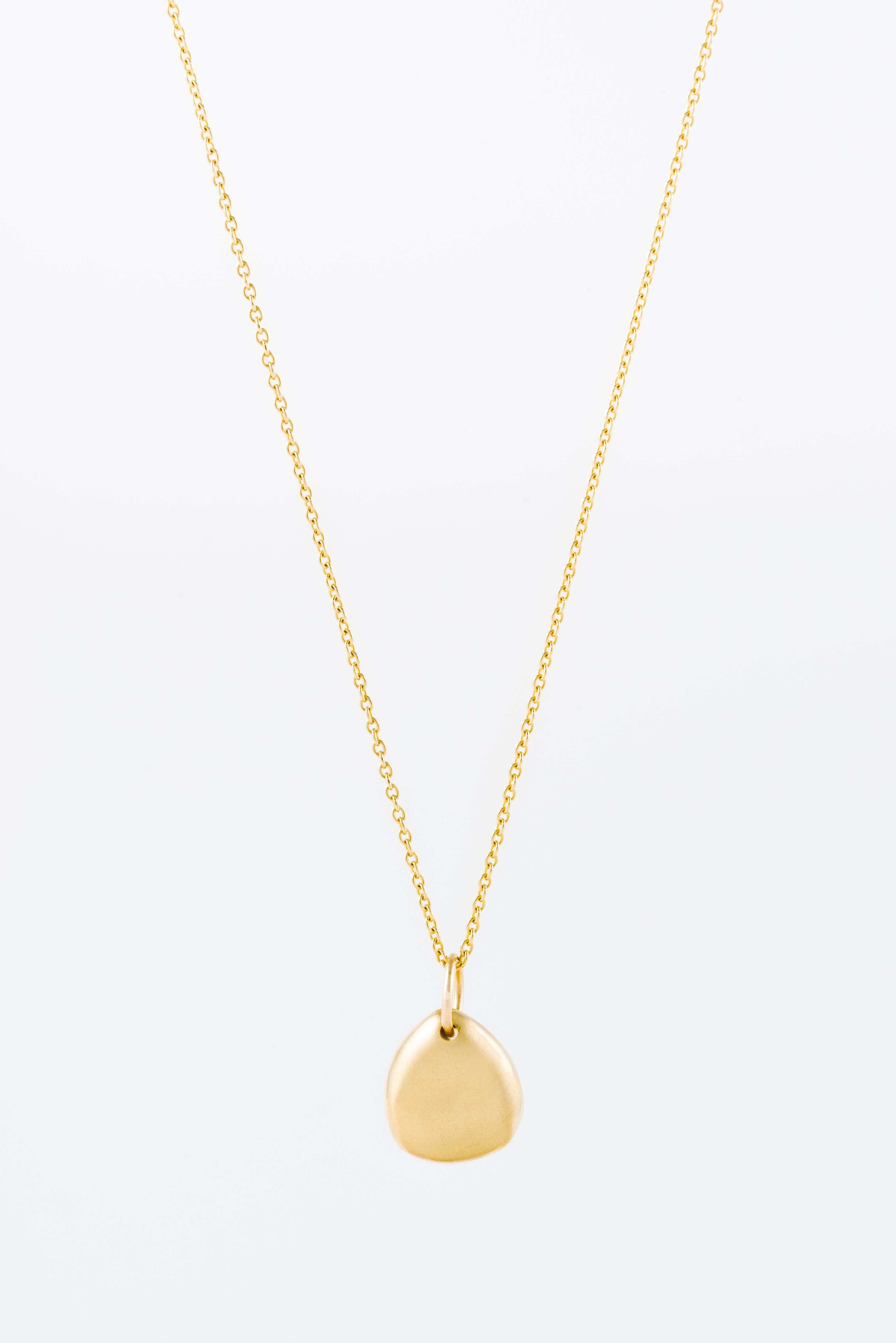 Gold Single Rock Necklace – ISA NOY